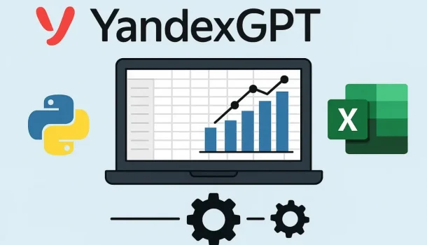 YandexGPT + Python + Excel: автоматизация анализа данных