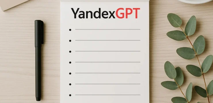 Шаблоны запросов к YandexGPT для копирайтинга и рекламных текстов