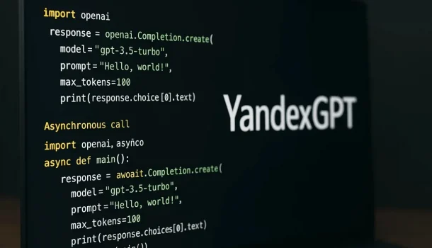 YandexGPT API: синхронные и асинхронные вызовы с кодом